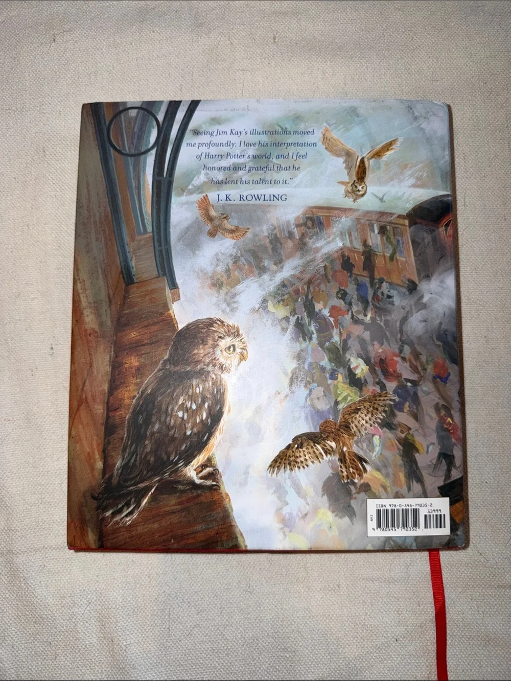 Harry Potter and the Sorcerer's Stone by J. K. Rowling Illus. by Jim Kay, 2015